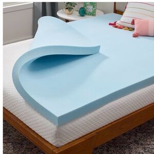 BRAND NEW Linenspa 3” Memory Foam Mattress Topper - TWIN